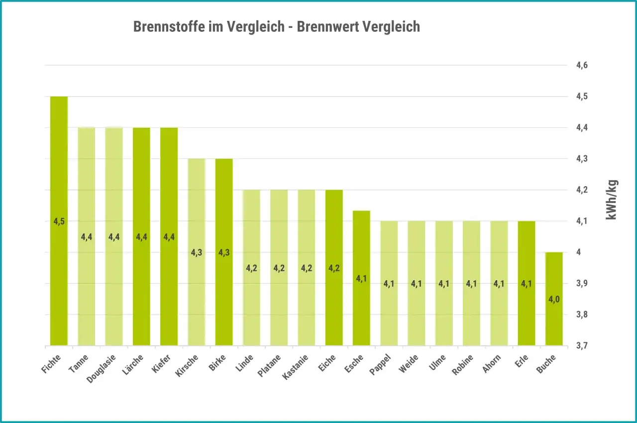 Fichte als Brennholz - Weichholz oder Hartholz?